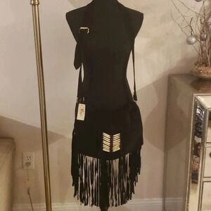 𝅺RAJ suede shoulder bag Brand new